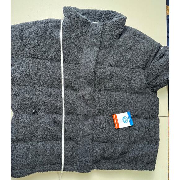 COLUMBIA Women's Ruby Falls™ Novelty Jacket BLACK SHERPA NWT SIZE XL - Picture 12 of 12